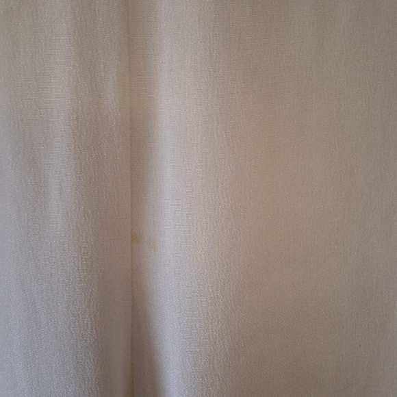 Vintage Giorgio Armani Women Size 14 Ivory‎ Straight Leg Trousers 90s Y2K Luxury - Picture 5 of 12